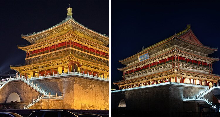 La Torre della Campana e la Torre del Tamburo