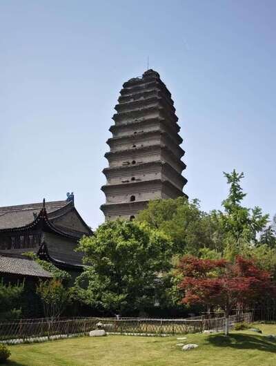 Pequeña Pagoda del Ganso Salvaje