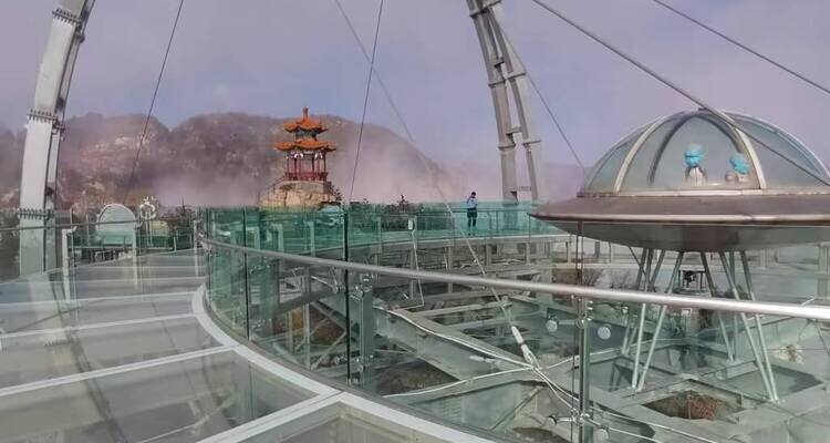 UFO Glass Viewing Platform