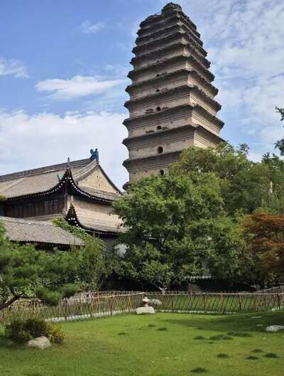 Pequeña Pagoda de Ganso Salvaje