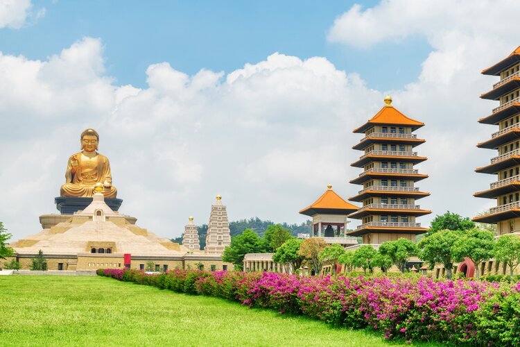 Fo Guang Shan Buddha Museum in Kaohsiung