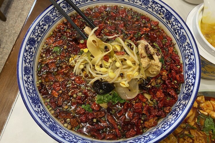 Boiled Fish in Spicy Sauce