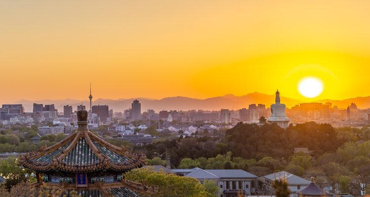The coexistence of the old and new in the urban landscape of Beijing