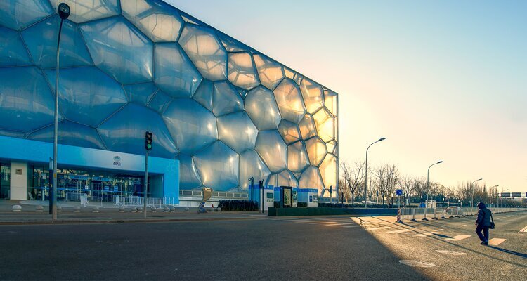 Il Cubo d'Acqua Nazionale (Water Cube)