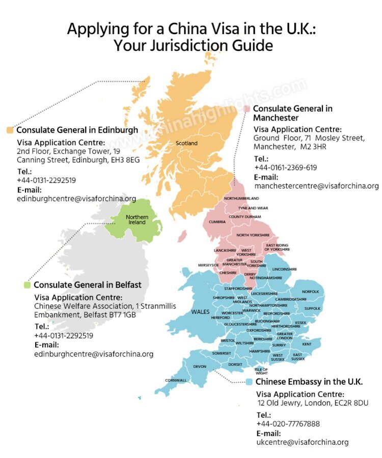Applying for a China Visa in the U.K.