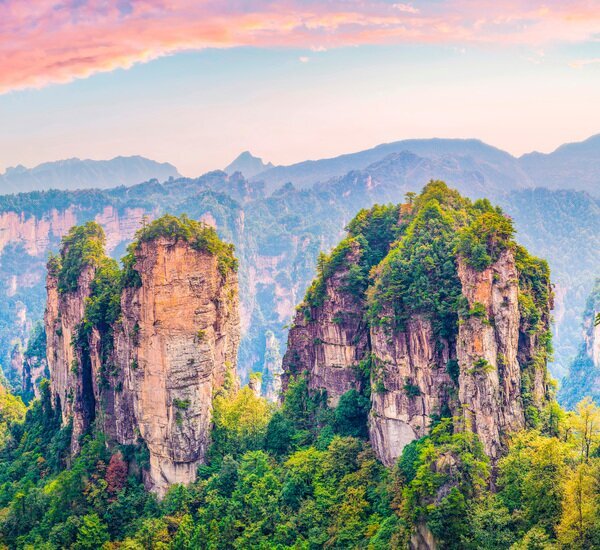 Zhangjiajie landscapes