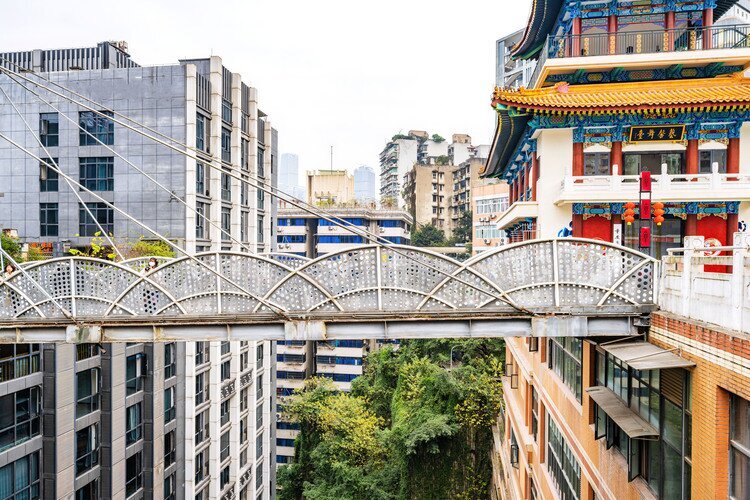 Куйсинлоу — наглядное воплощение многоуровневого облика Чунцина.