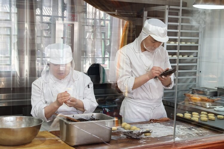 The chefs is making it on-site