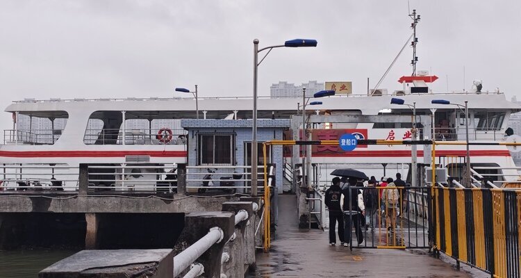 local ferry in shantou