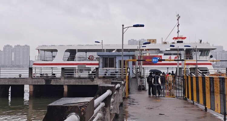 local ferry in shantou
