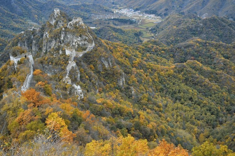 Chinesische Mauer bei Jiankou