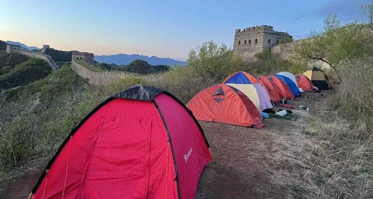 Peking im Juni - Camping auf chinesischen Mauer
