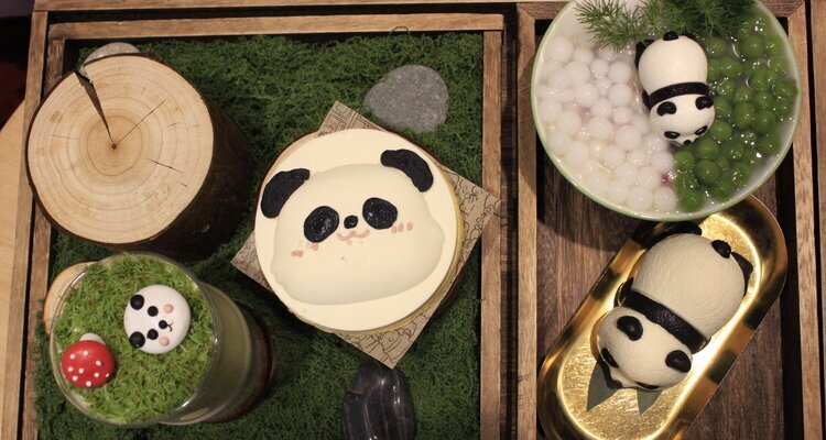 Panda-Themed Afternoon Tea