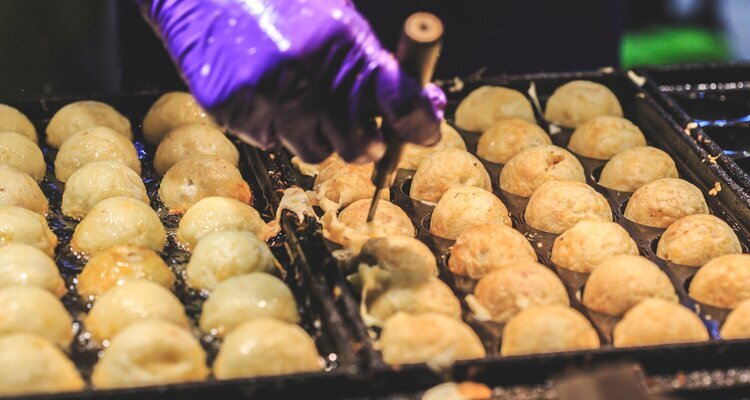 Taiwanese Octopus Balls/ Takoyaki