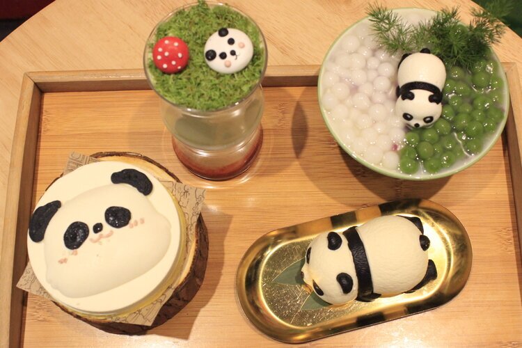 Panda-Themed Afternoon Tea