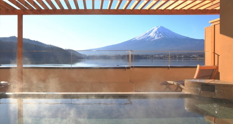 Traditioneller japanischer Onsen