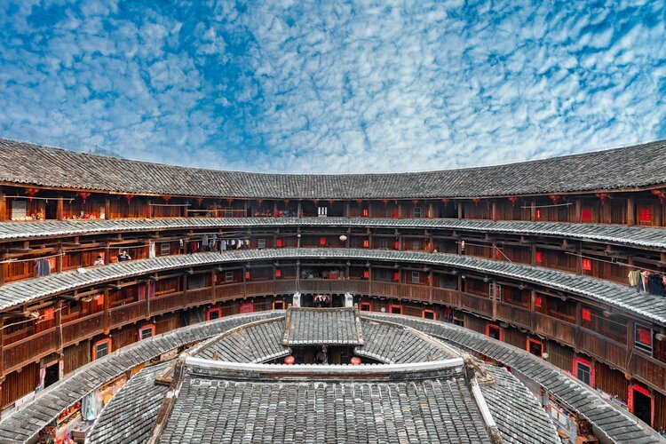Xiamen. Tulou du Fujian