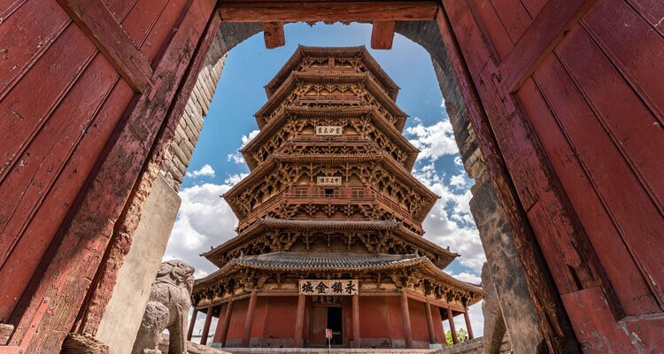 Yingxian Holzpagoda
