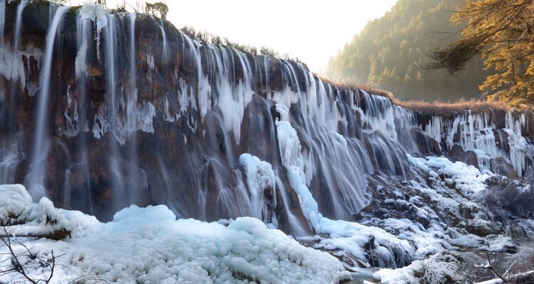 九寨溝の見どころ・珍珠灘瀑布
