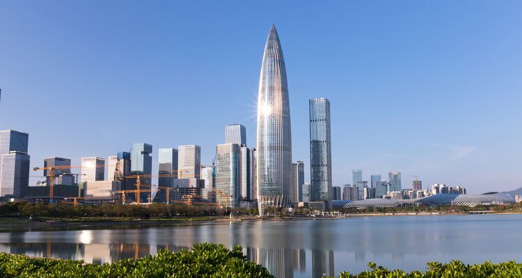 shenzhen bay skyline