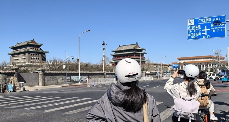 Our consultant rode and took photos of the Bell and Drum Tower