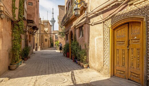 Circuit panoramique de la route de la soie Chine