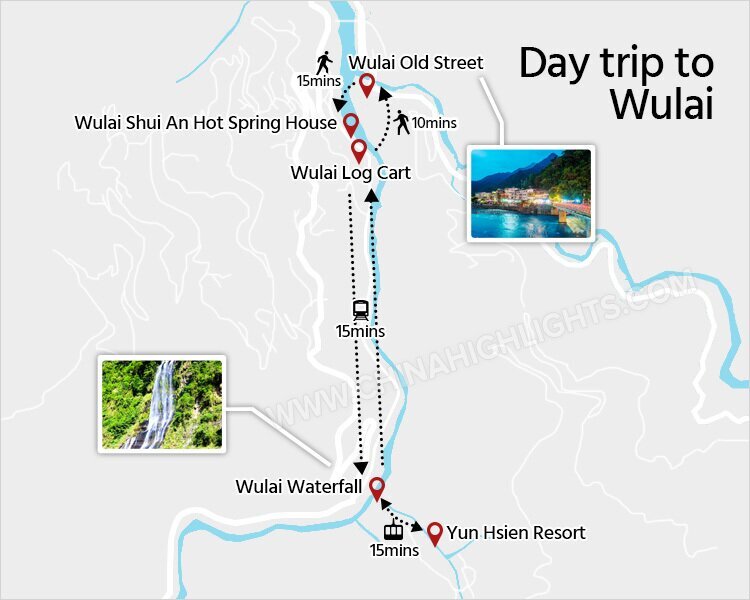 Wulai Map