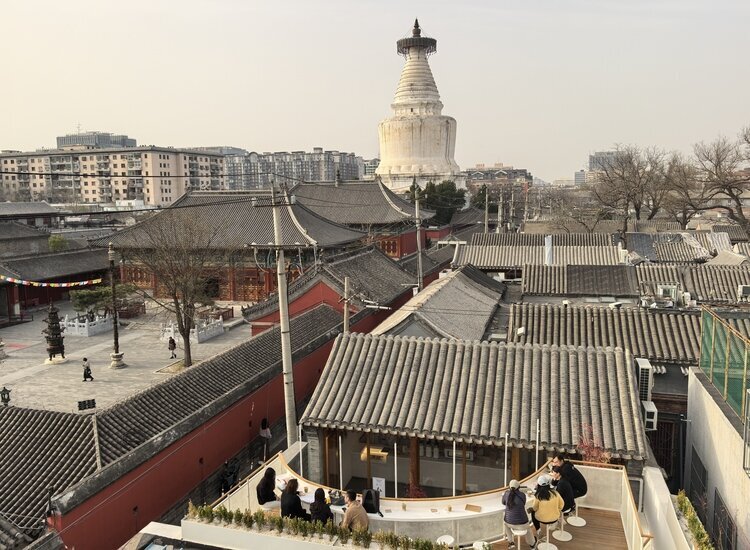 White Pagoda Temple Hutong