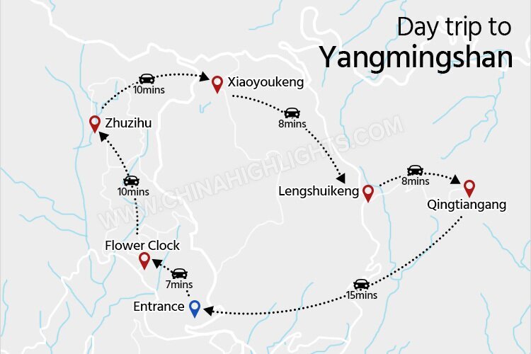 Yangmingshan Map