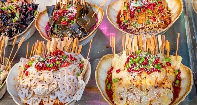 Try local Chengdu's spicy food