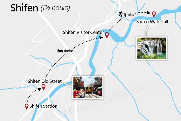 Shifen Map
