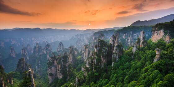 Parc forestier national de Zhangjiajie