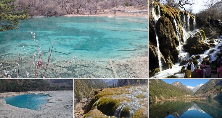Shuanglong Lake, Shuzheng Lake, Sparkling Lake, and more I saw in March