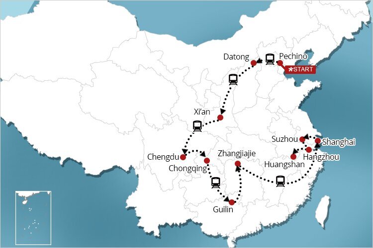 30 giorni viaggio in Cina