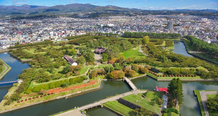 Hakodate's Goryokaku Park