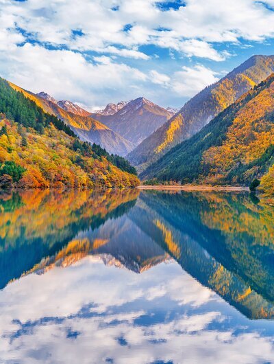 九寨溝の絶景を満喫