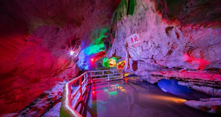 Seven Star Cave in Guilin City