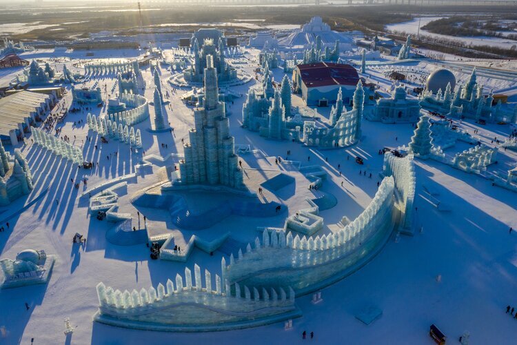 Зима в Харбине