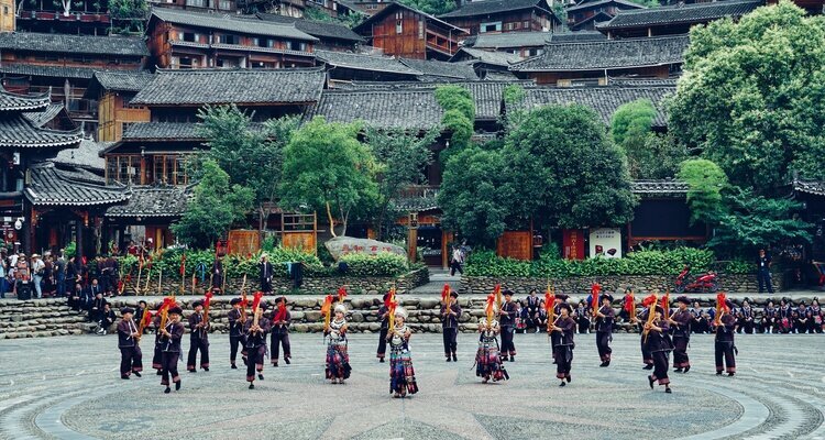 Xijiang Qianhu Miao Village, Kaili, Guizhou