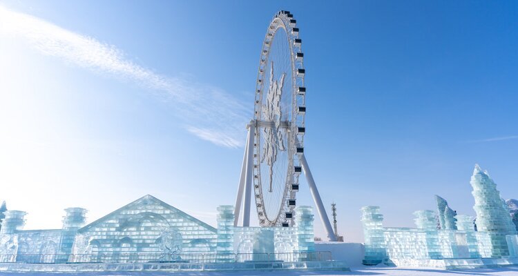 Fernreise Januar - Harbin Eisfest