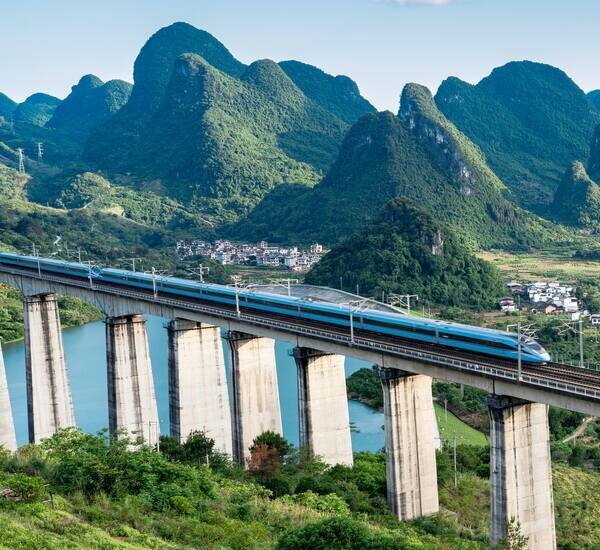 China Zugreise mit Zhangjiajie