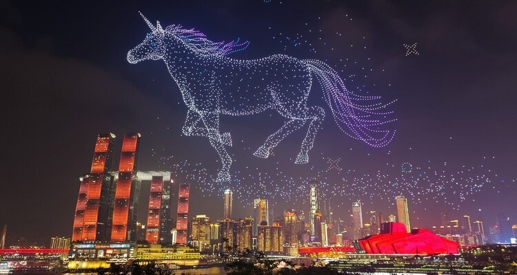 Drone Show in Chongqing