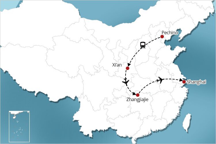 12 Giorni Tour privato: Pechino –Xi'an – Zhanjiajie – Shanghai