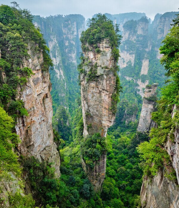 Zhangjiajie Avatar Berge