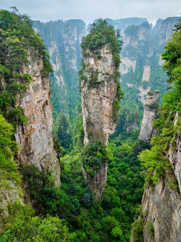 Zhangjiajie Avatar Berge