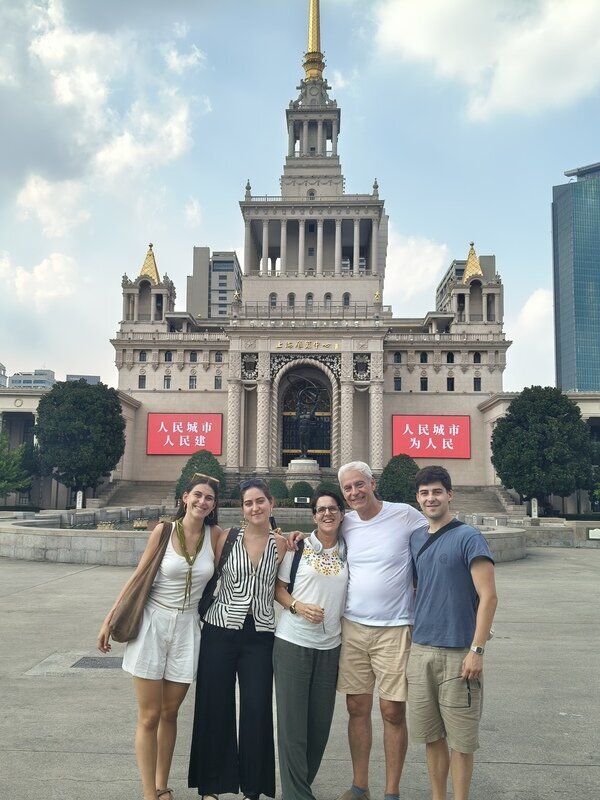 Recorrer Shanghái de nuevo con la familia