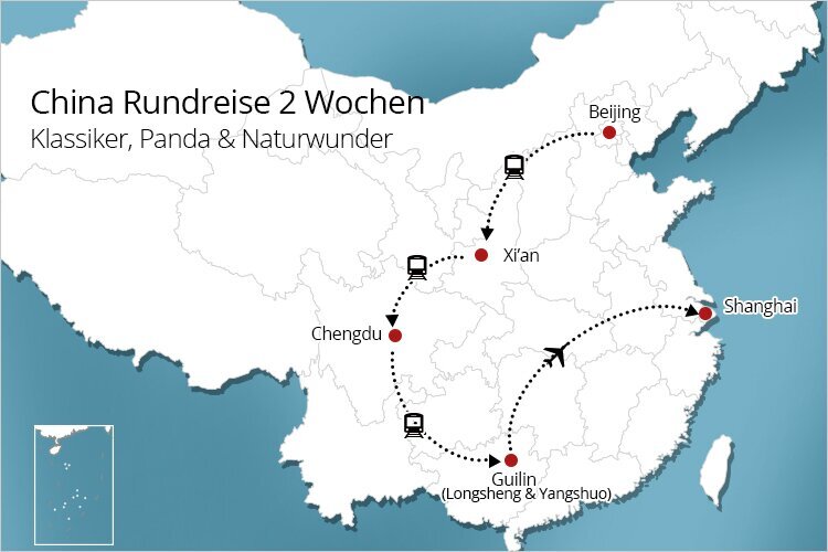 Traumreise nach China
