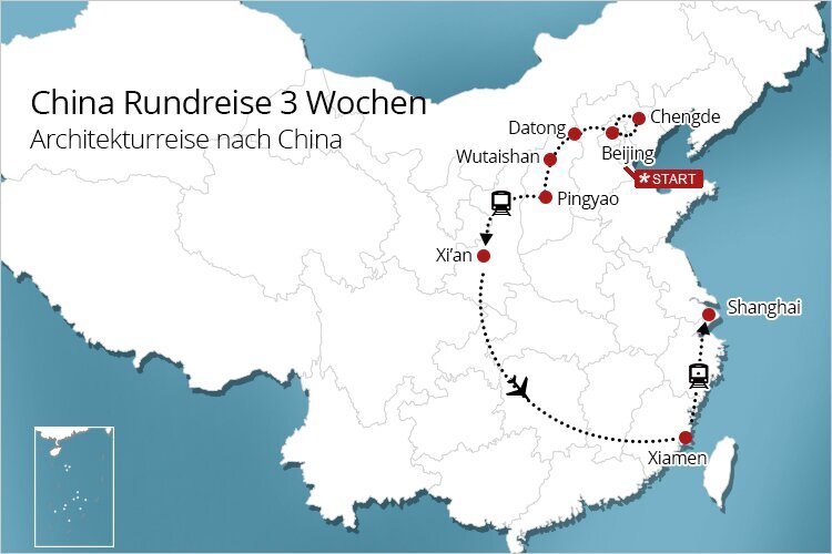 China Rundreise 3 Wochen