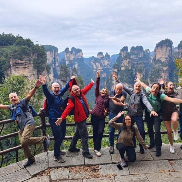 Kunden in Zhangjiajie
