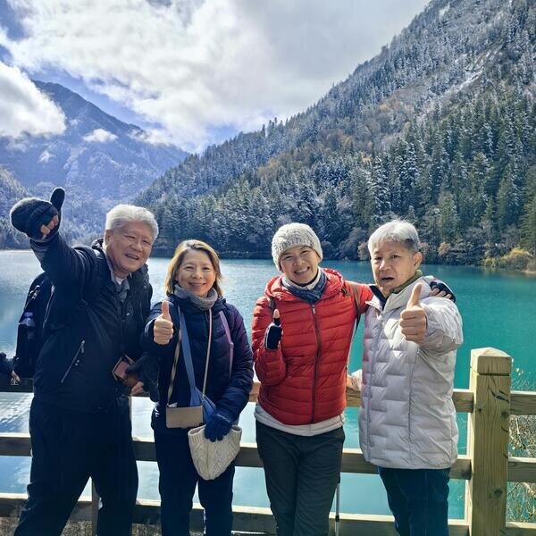 九寨溝での思い出